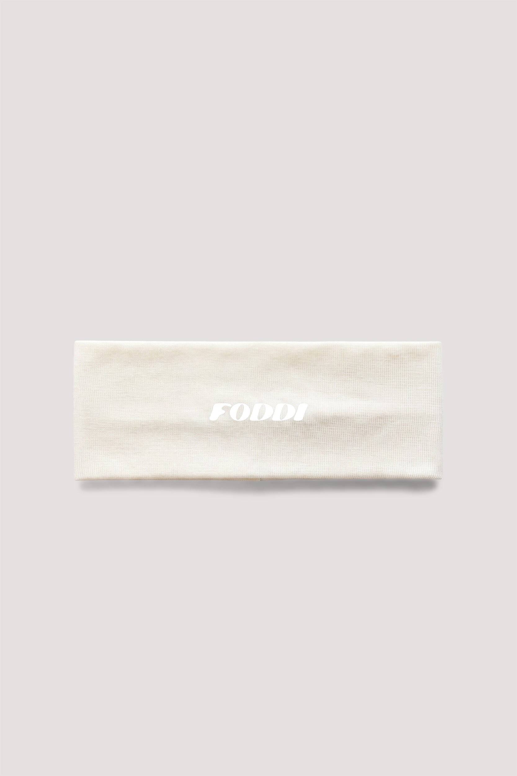 Hairband White Logo