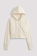 Fitted Zip Hoodie